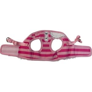 Vibrant Life Size S Dog Harness Pink Stripes